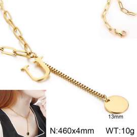 SS Gold-Plating Necklace