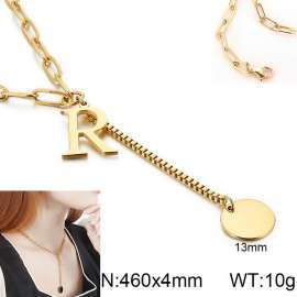 SS Gold-Plating Necklace