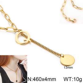 SS Gold-Plating Necklace