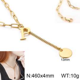 SS Gold-Plating Necklace