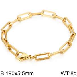 Stainless Steel Gold-plating Bracelet