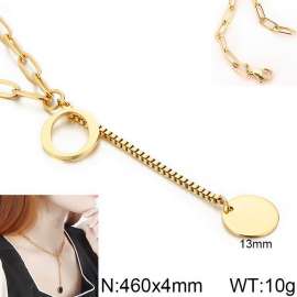 SS Gold-Plating Necklace