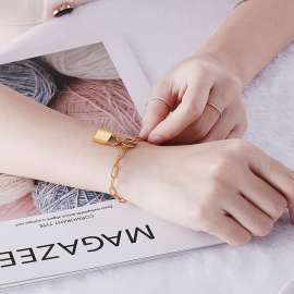 Stainless Steel Gold-plating Bracelet