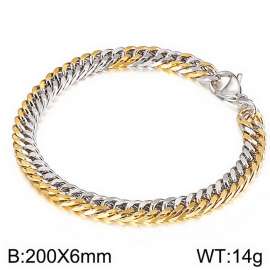 Stainless Steel Gold-plating Bracelet