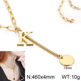 SS Gold-Plating Necklace