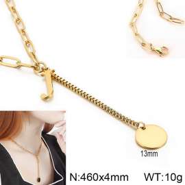 SS Gold-Plating Necklace