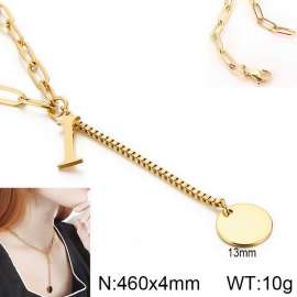 SS Gold-Plating Necklace