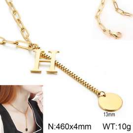 SS Gold-Plating Necklace