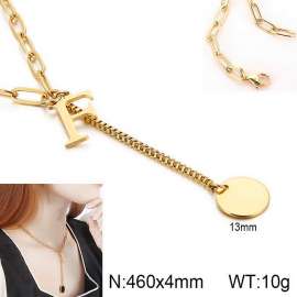 SS Gold-Plating Necklace