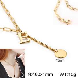 SS Gold-Plating Necklace