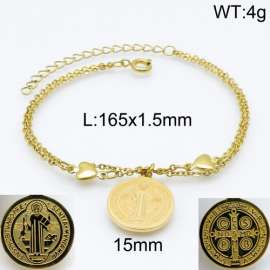 Stainless Steel Gold-plating Bracelet