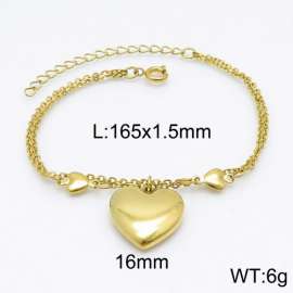 Stainless Steel Gold-plating Bracelet