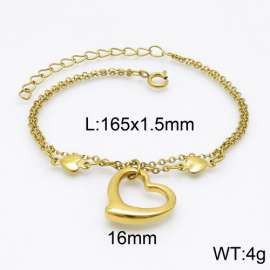 Stainless Steel Gold-plating Bracelet