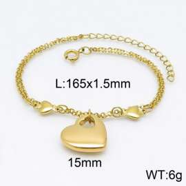 Stainless Steel Gold-plating Bracelet