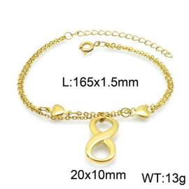 Stainless Steel Gold-plating Bracelet