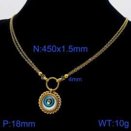 SS Gold-Plating Necklace