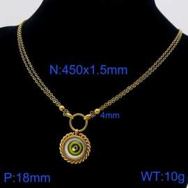 SS Gold-Plating Necklace