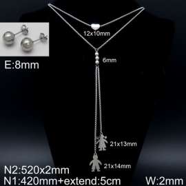 SS Jewelry Set(Most Women)