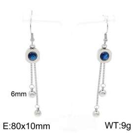 Stainless Steel Stone&Crystal Earring