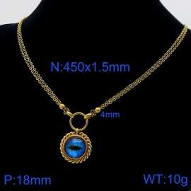 SS Gold-Plating Necklace