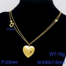 SS Gold-Plating Necklace