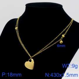 SS Gold-Plating Necklace