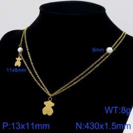 SS Gold-Plating Necklace