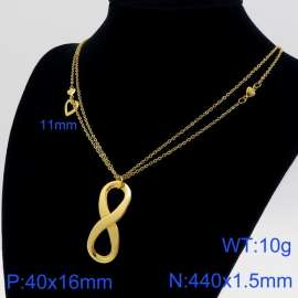 SS Gold-Plating Necklace