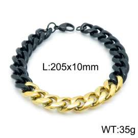 Stainless Steel Black-plating Bracelet