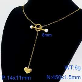 SS Gold-Plating Necklace