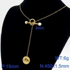 SS Gold-Plating Necklace