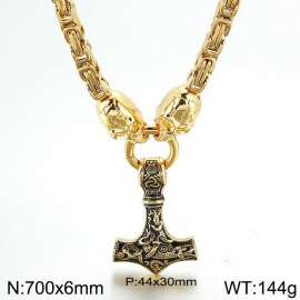 SS Gold-Plating Necklace