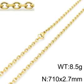 Staineless Steel Small Gold-plating Chain