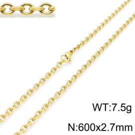 Staineless Steel Small Gold-plating Chain