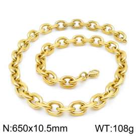 SS Gold-Plating Necklace