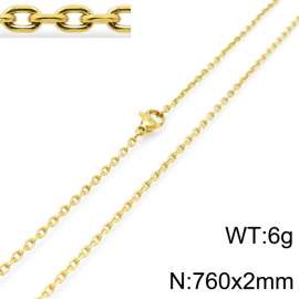 Staineless Steel Small Gold-plating Chain