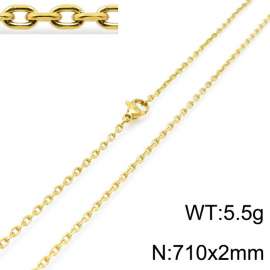 Staineless Steel Small Gold-plating Chain