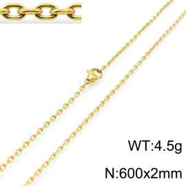 Staineless Steel Small Gold-plating Chain