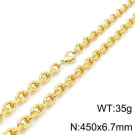 SS Gold-Plating Necklace