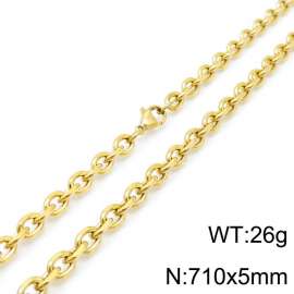 SS Gold-Plating Necklace