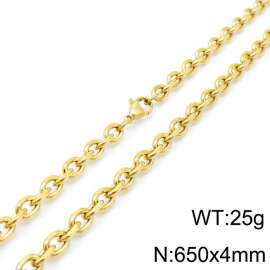 SS Gold-Plating Necklace