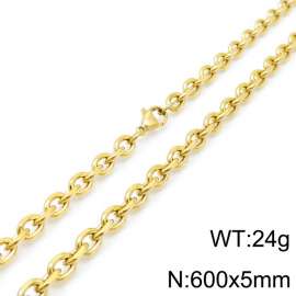 SS Gold-Plating Necklace