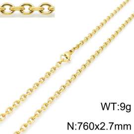 Staineless Steel Small Gold-plating Chain