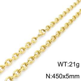 SS Gold-Plating Necklace