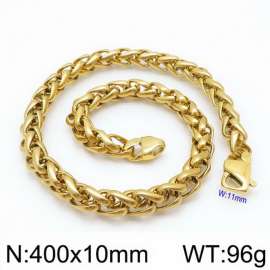 SS Gold-Plating Necklace