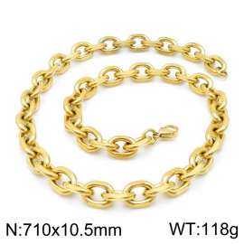 SS Gold-Plating Necklace