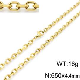 SS Gold-Plating Necklace