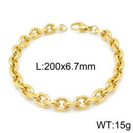 Stainless Steel Gold-plating Bracelet