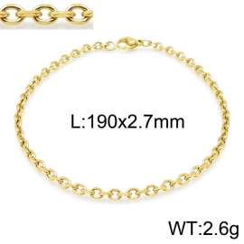 Stainless Steel Gold-plating Bracelet