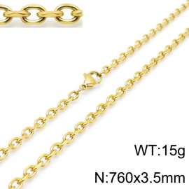 SS Gold-Plating Necklace